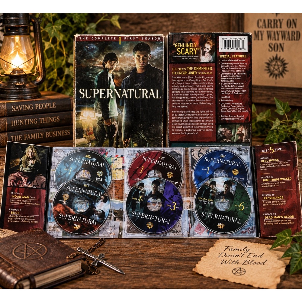 Supernatural The Complete First Season 1 DVD Box Set 6-Disc Widescreen 80678